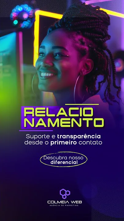 Capa do vídeo da Colmeia Web sobre relacionamento e transparência com o cliente